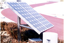 吹田市ポケットパーク　ソーラーシステム